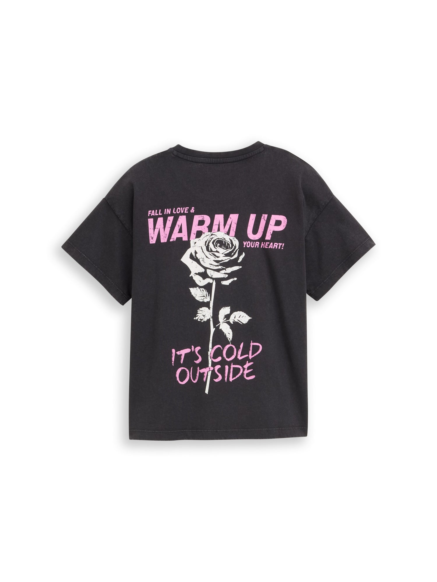 Tom Tailor Denim Kinder Oversize T-Shirt Weiblich Baumwolle