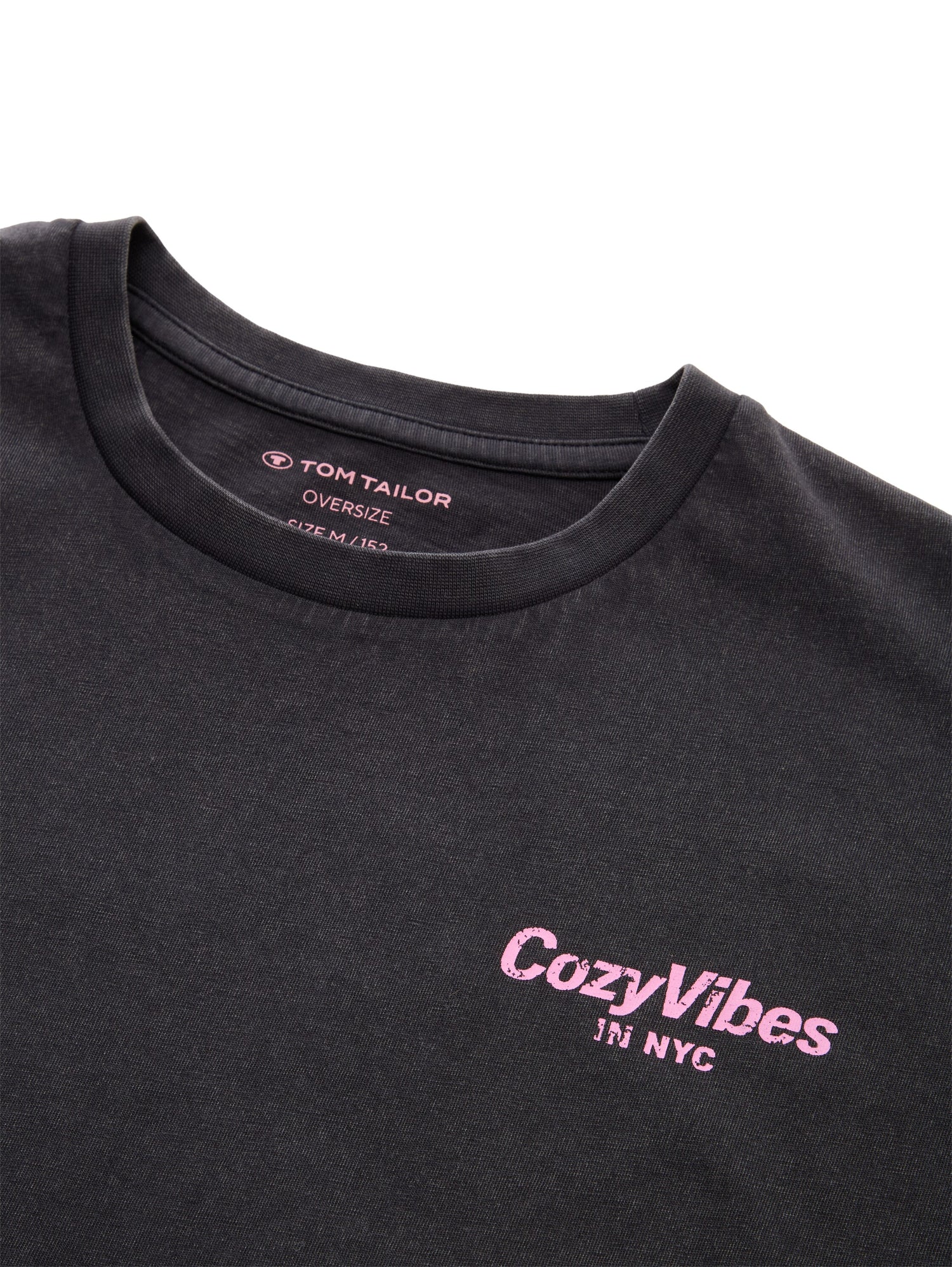 Tom Tailor Denim Kinder Oversize T-Shirt Weiblich Baumwolle