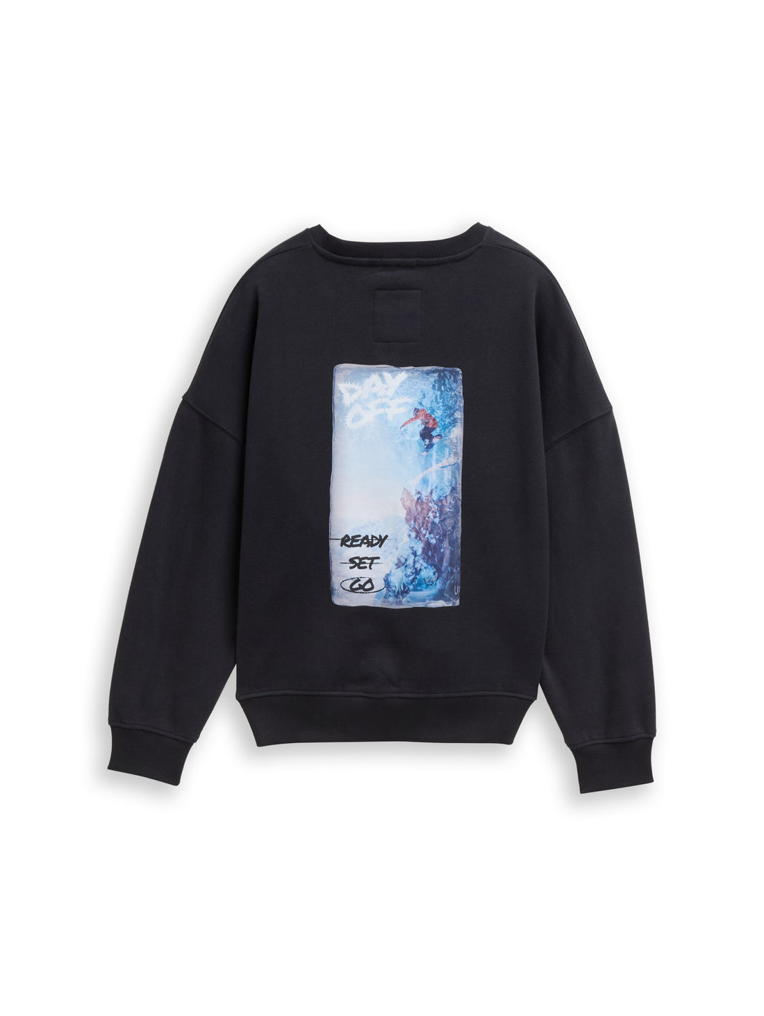 Oversize Sweatshirt mit Rückenprint