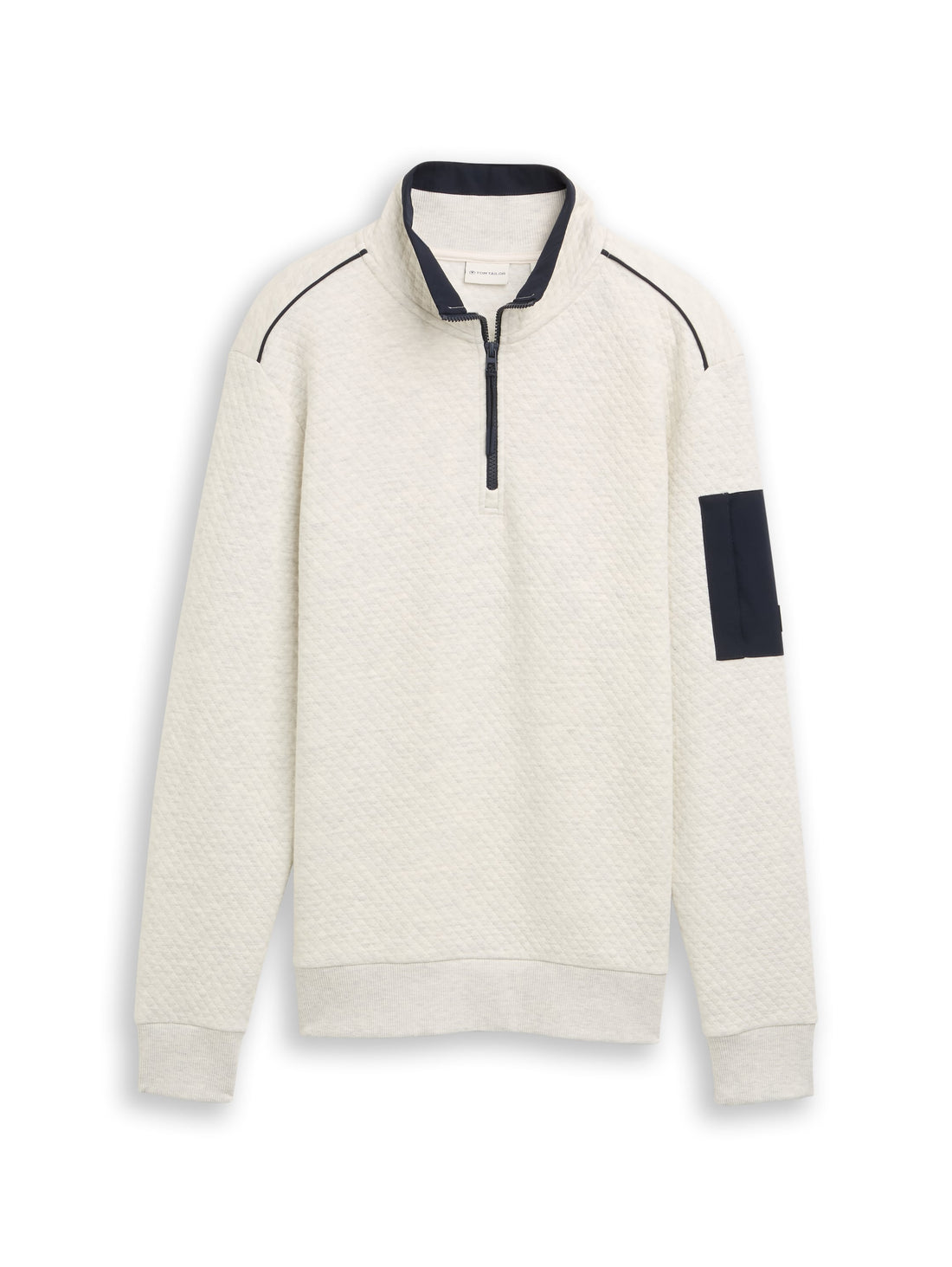 Troyer Sweatshirt mit Ärmeltasche