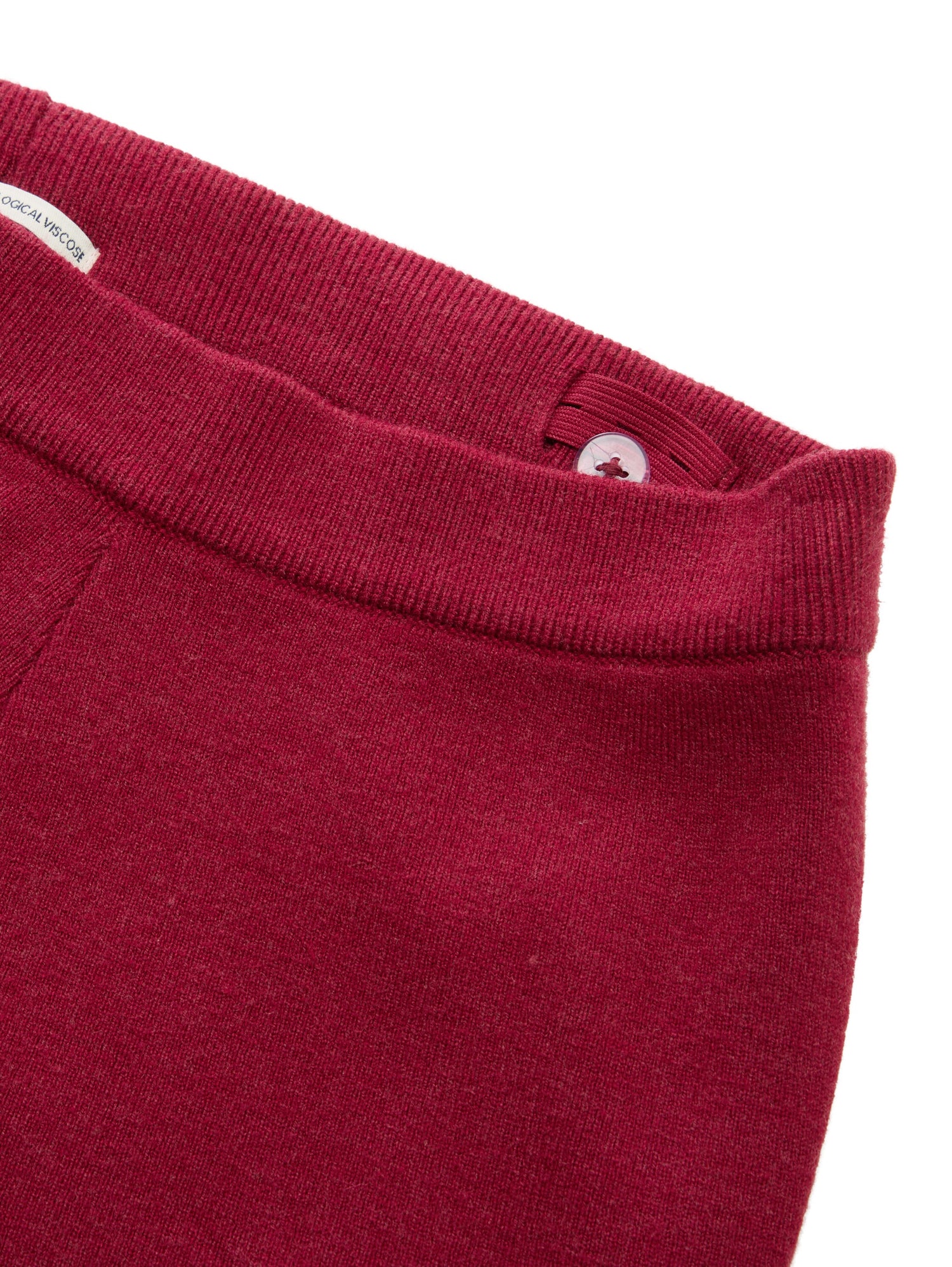 Cozy Wide Leg Strickhose