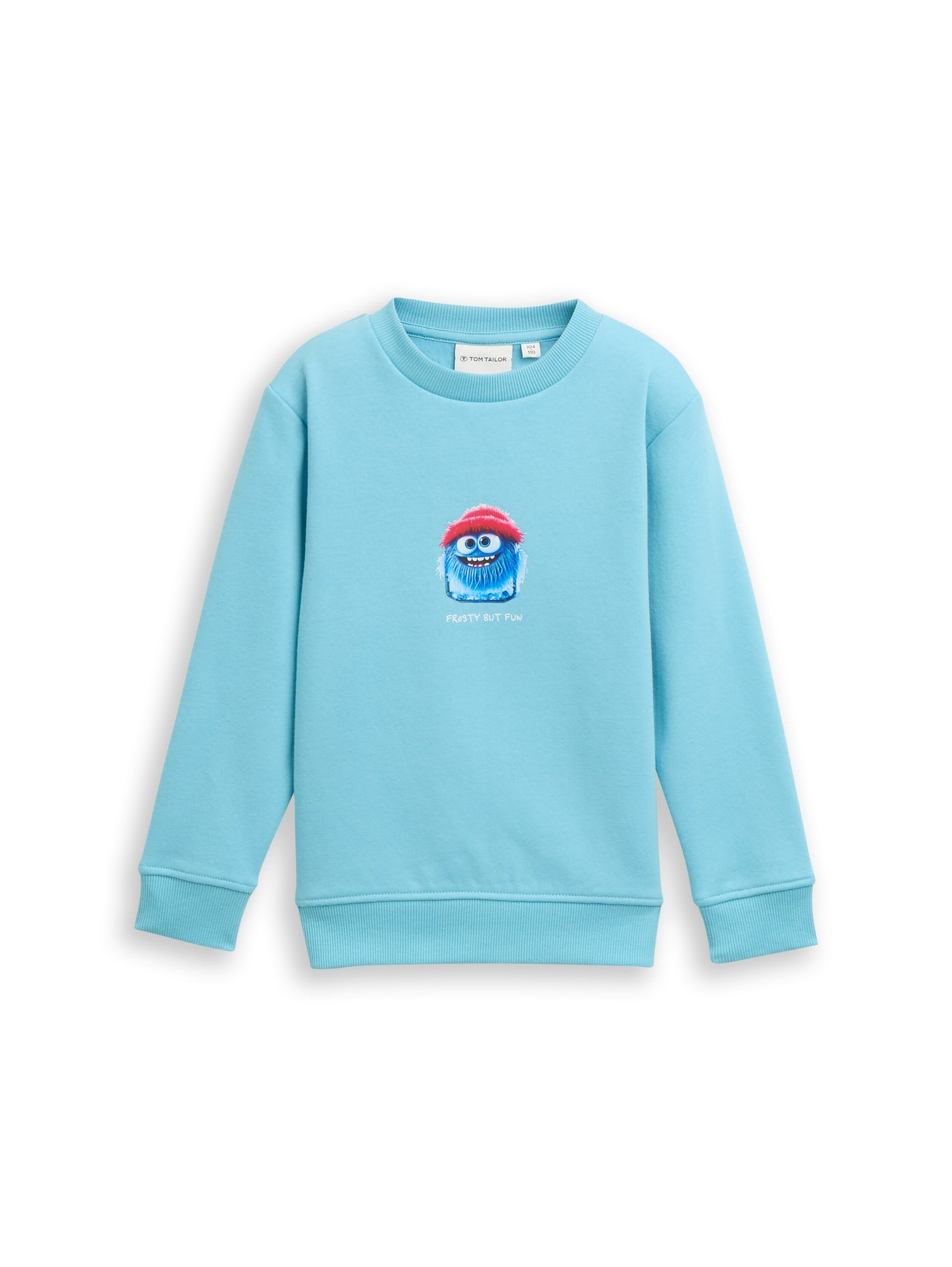 Basic Sweatshirt mit Print