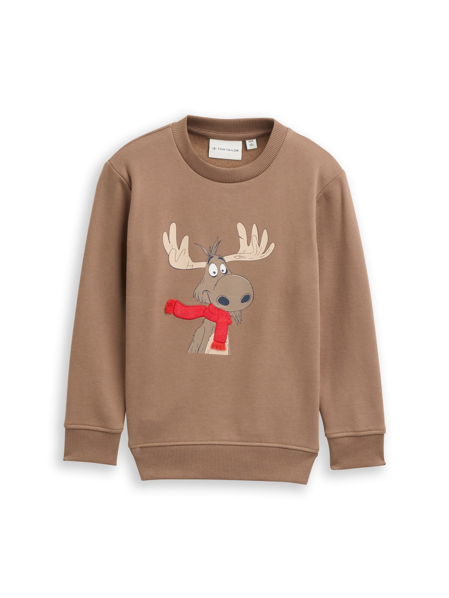 Basic Sweatshirt mit Print
