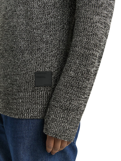 Strickpullover mit Rundhalsausschnitt