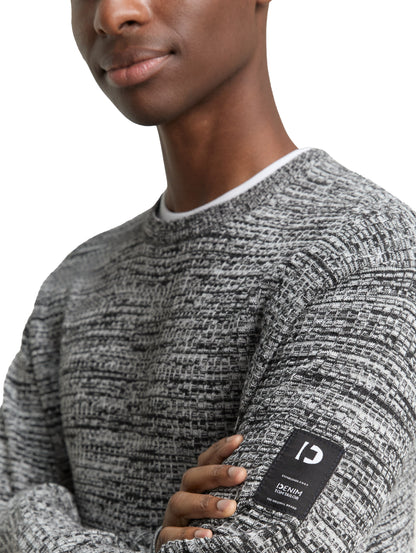 Strickpullover im 2-in-1-Look