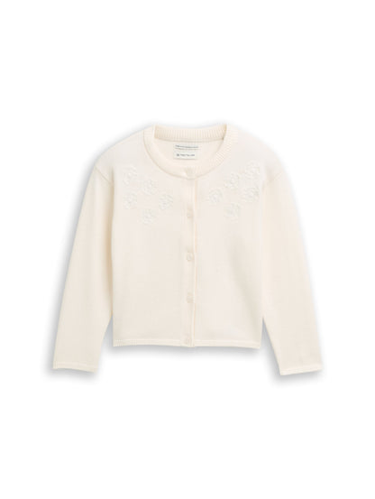 Cardigan mit Stickerei