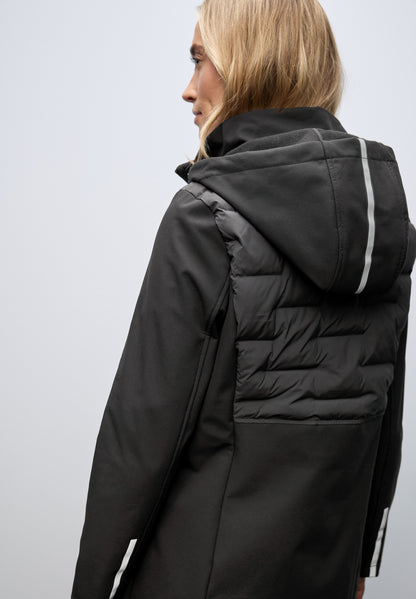 Softshelljacke mit Details