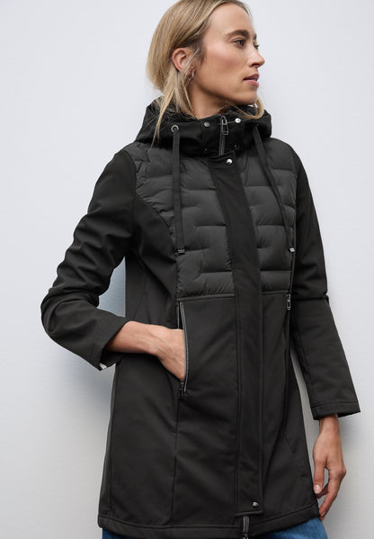 Softshelljacke mit Details