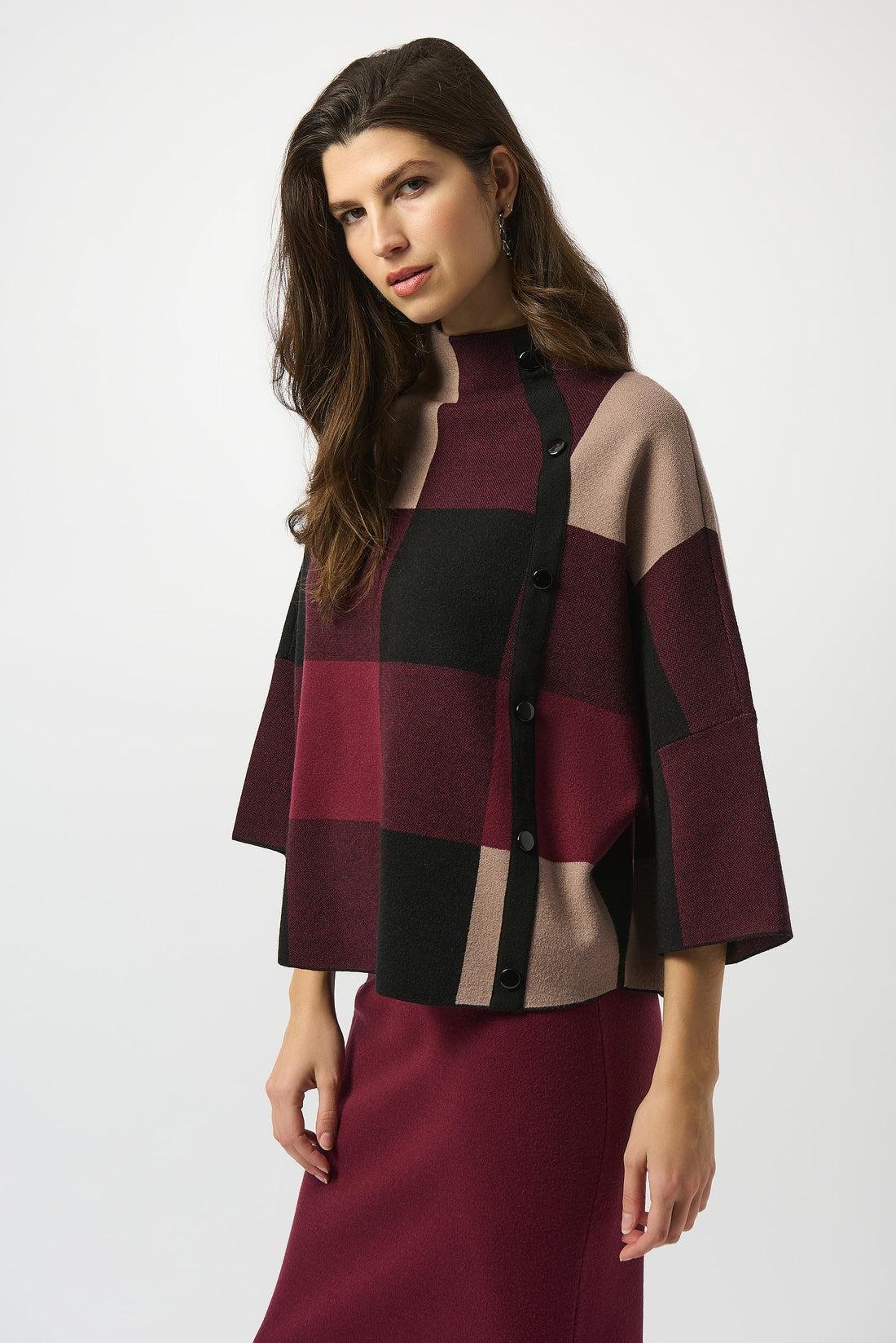 Pullover aus Jacquardkaro