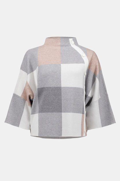 Pullover aus Jacquardkaro