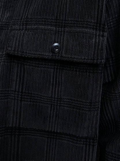 Zeitloses Herren Hemd Langarm Hemdkragen mit Knopfleiste