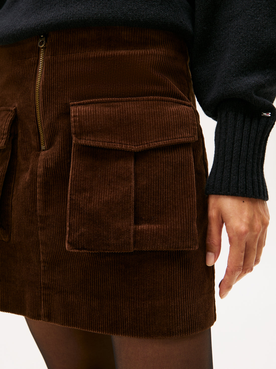 CORDUROY MINI SKIRT