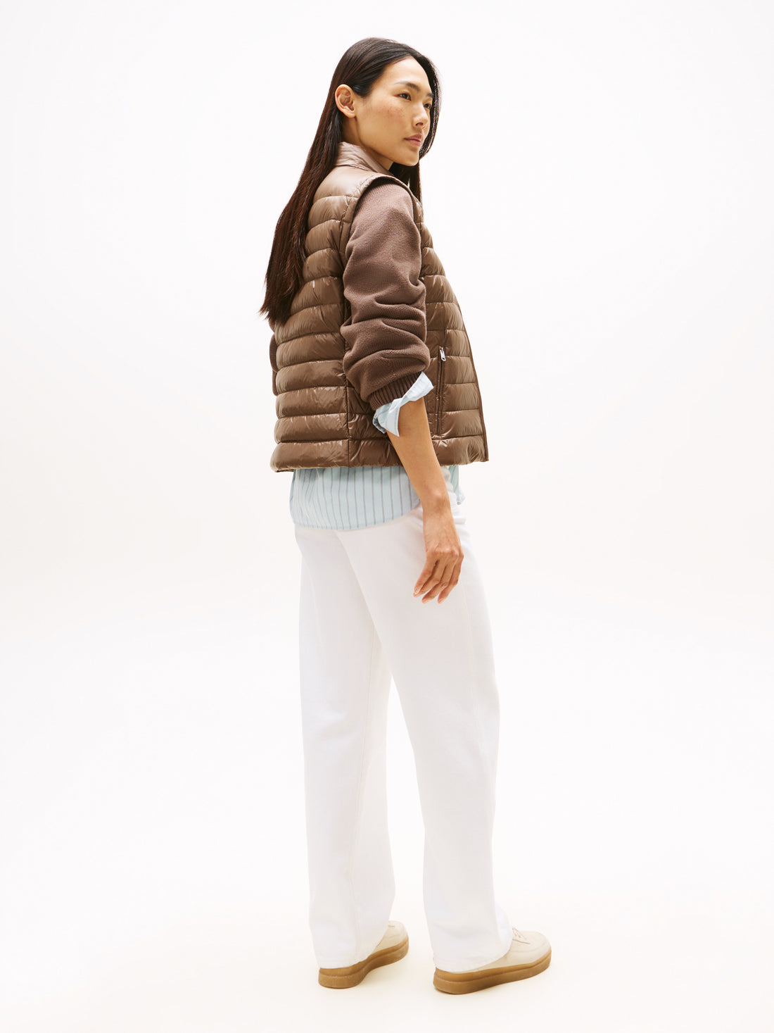 UL DOWN REG MOCK NK VEST