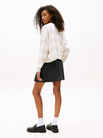 TJW RLX STRIPE CARDIGAN