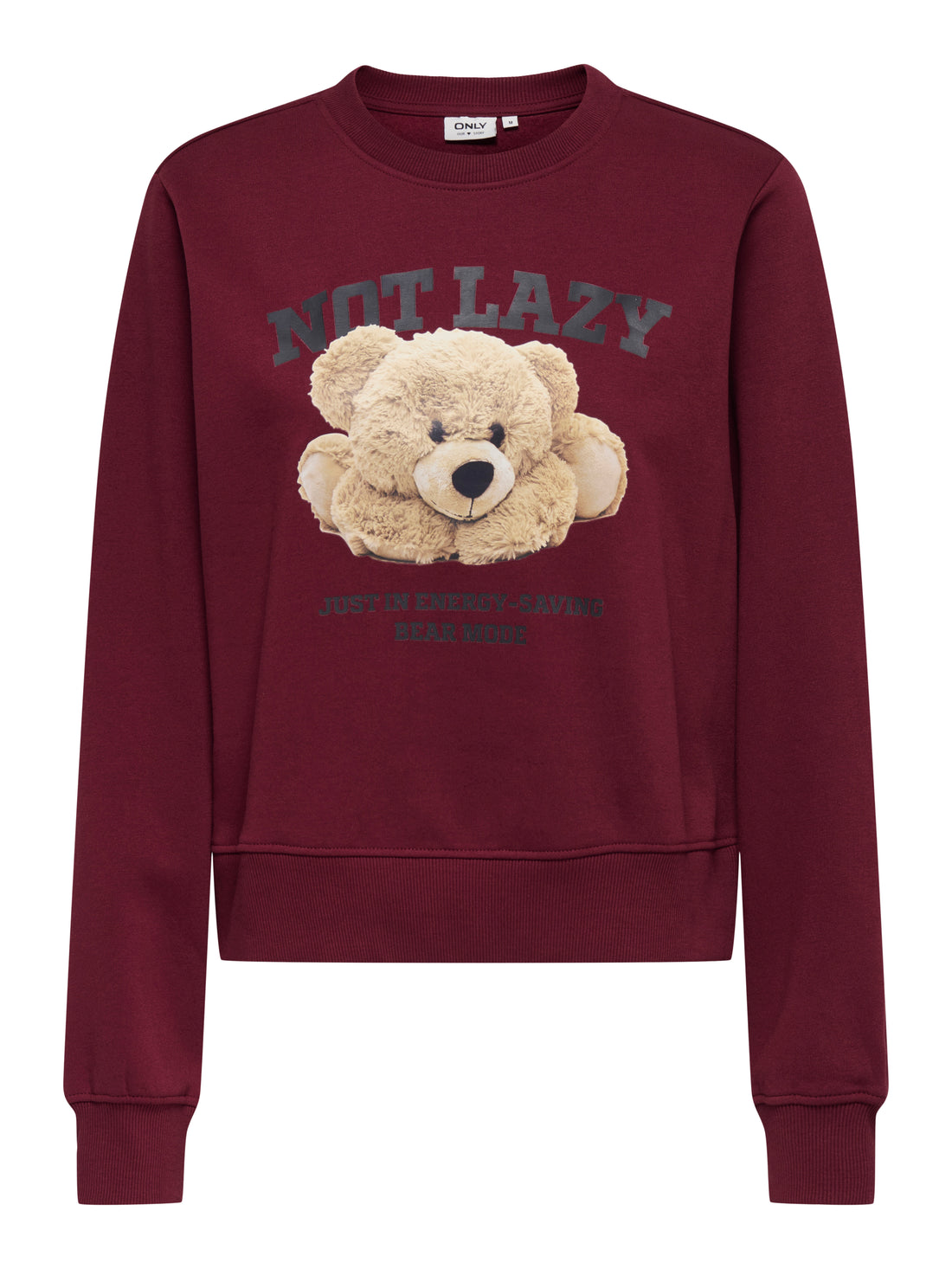 ONLBILA L/S BEAR O-NECK CS UB SWT