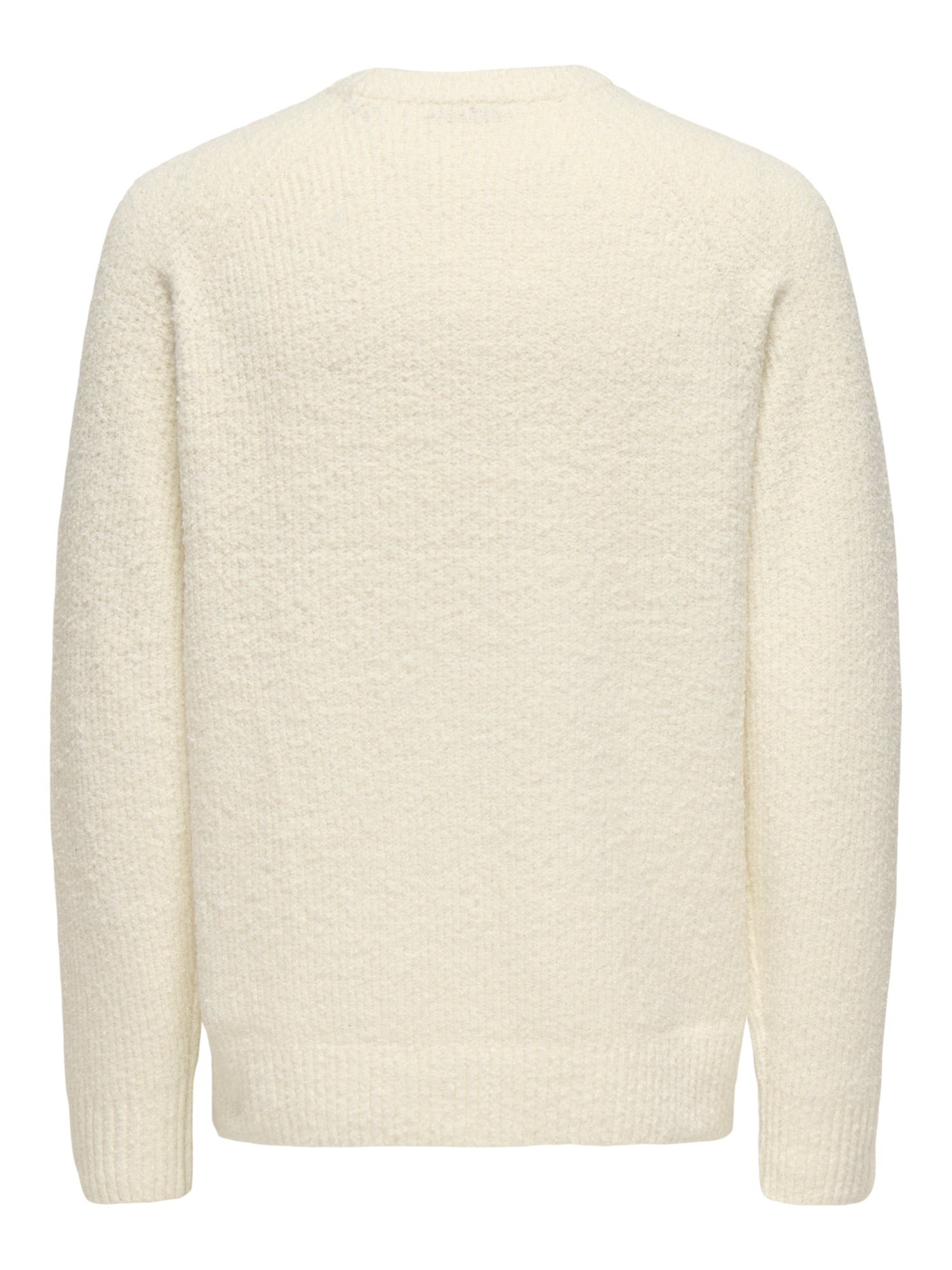 Strickpullover Damen Rundhalsausschnitt Kurzarm Locker geschnitten