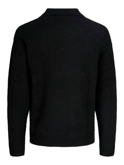 JJSOHO OLLIE KNIT SPLIT NECK LN
