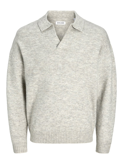 JJSOHO OLLIE KNIT SPLIT NECK LN