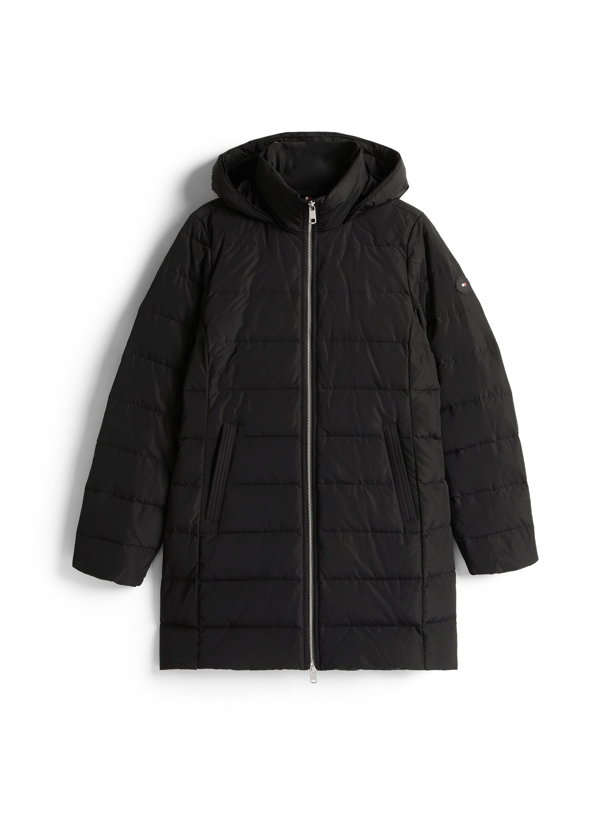 MW DOWN SLIM COAT WITH FUR