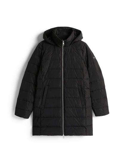 MW DOWN SLIM COAT WITH FUR