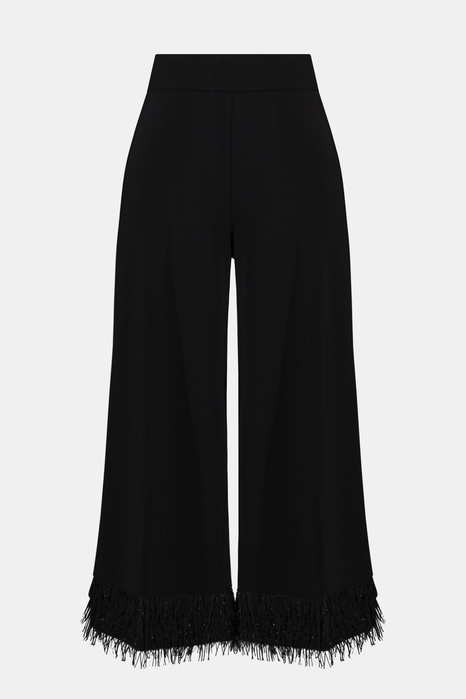 Culotte aus Jersey mit neuartigem Fransensaum