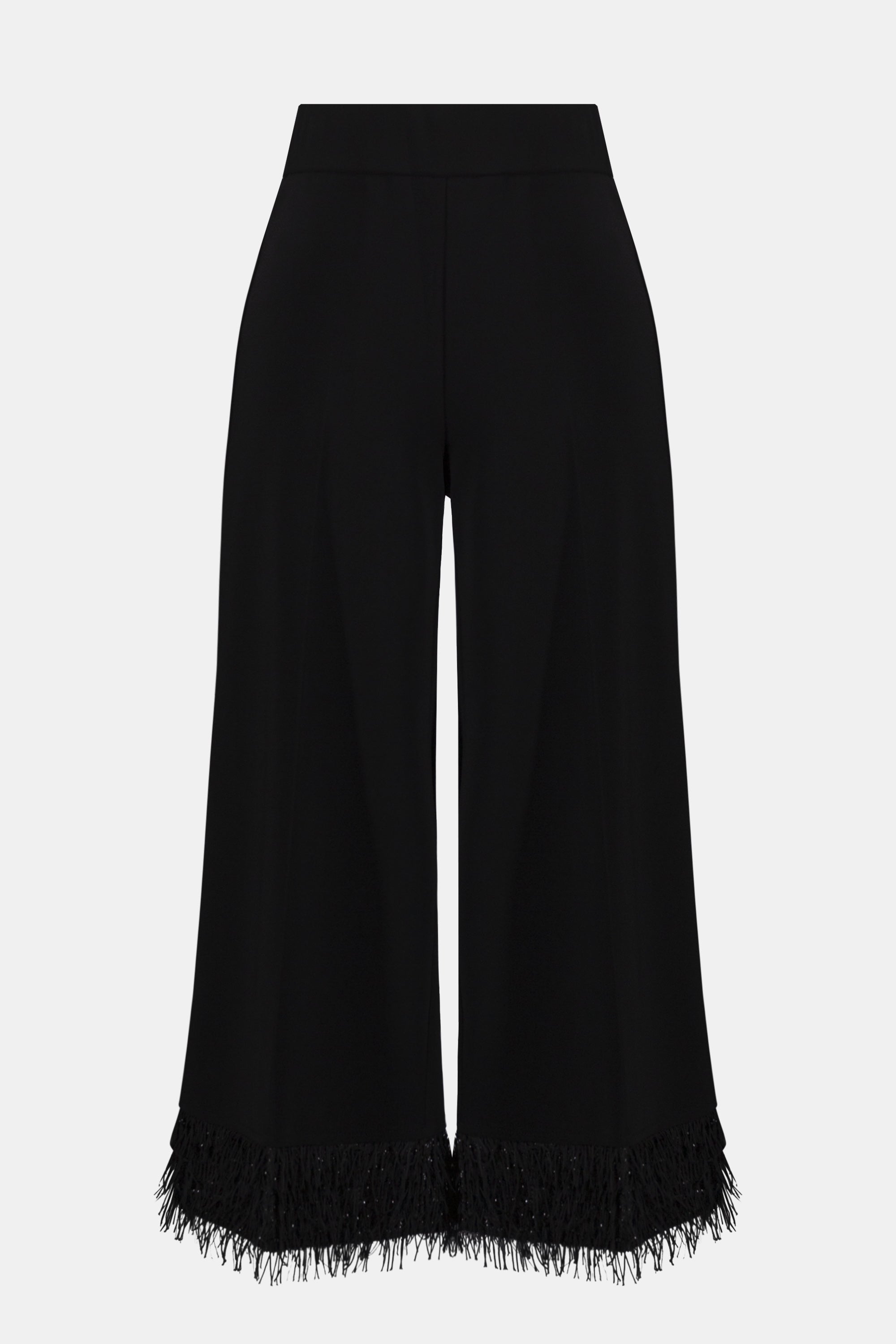 Culotte aus Jersey mit neuartigem Fransensaum