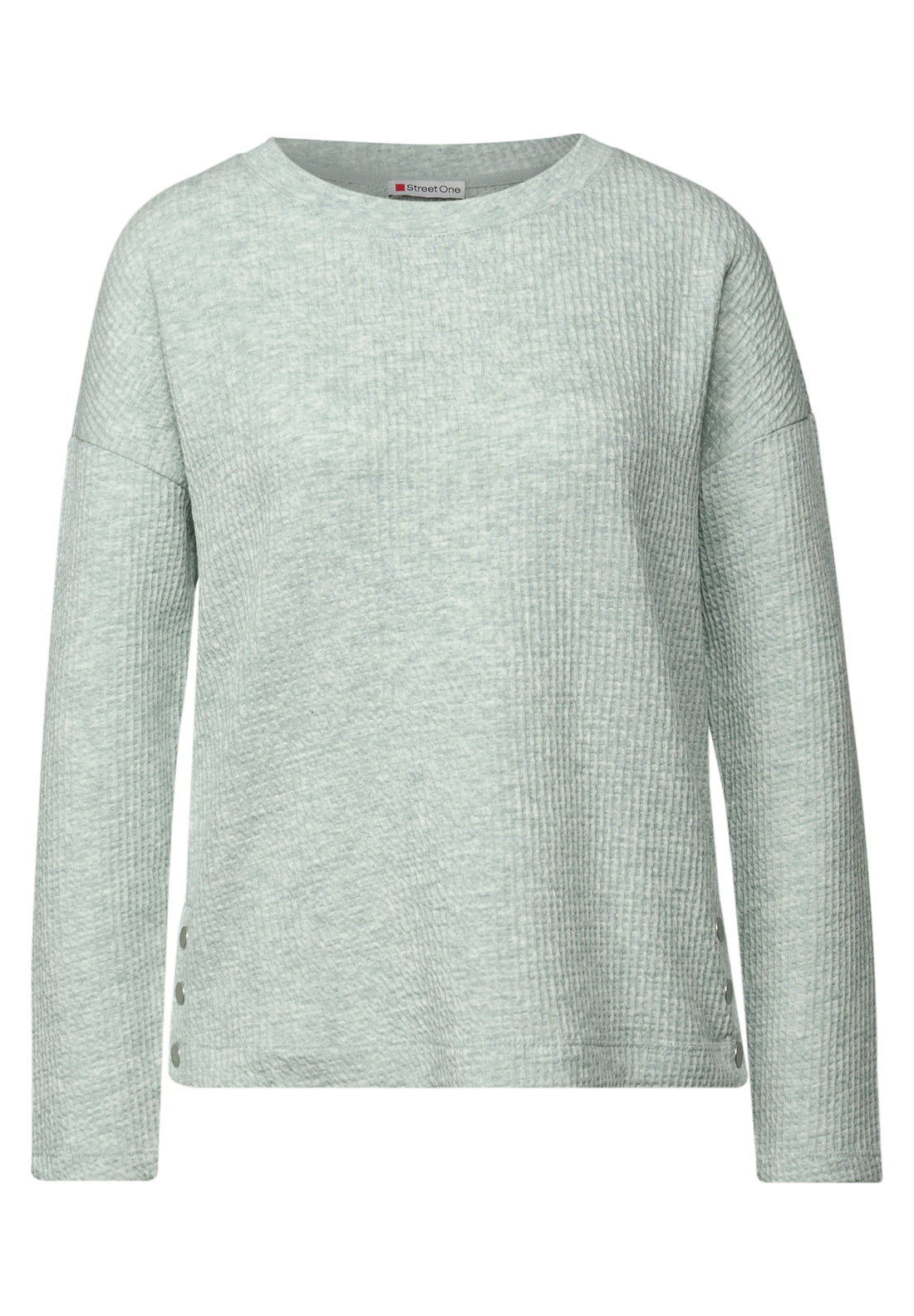 Strukturshirt mit Knöpfen