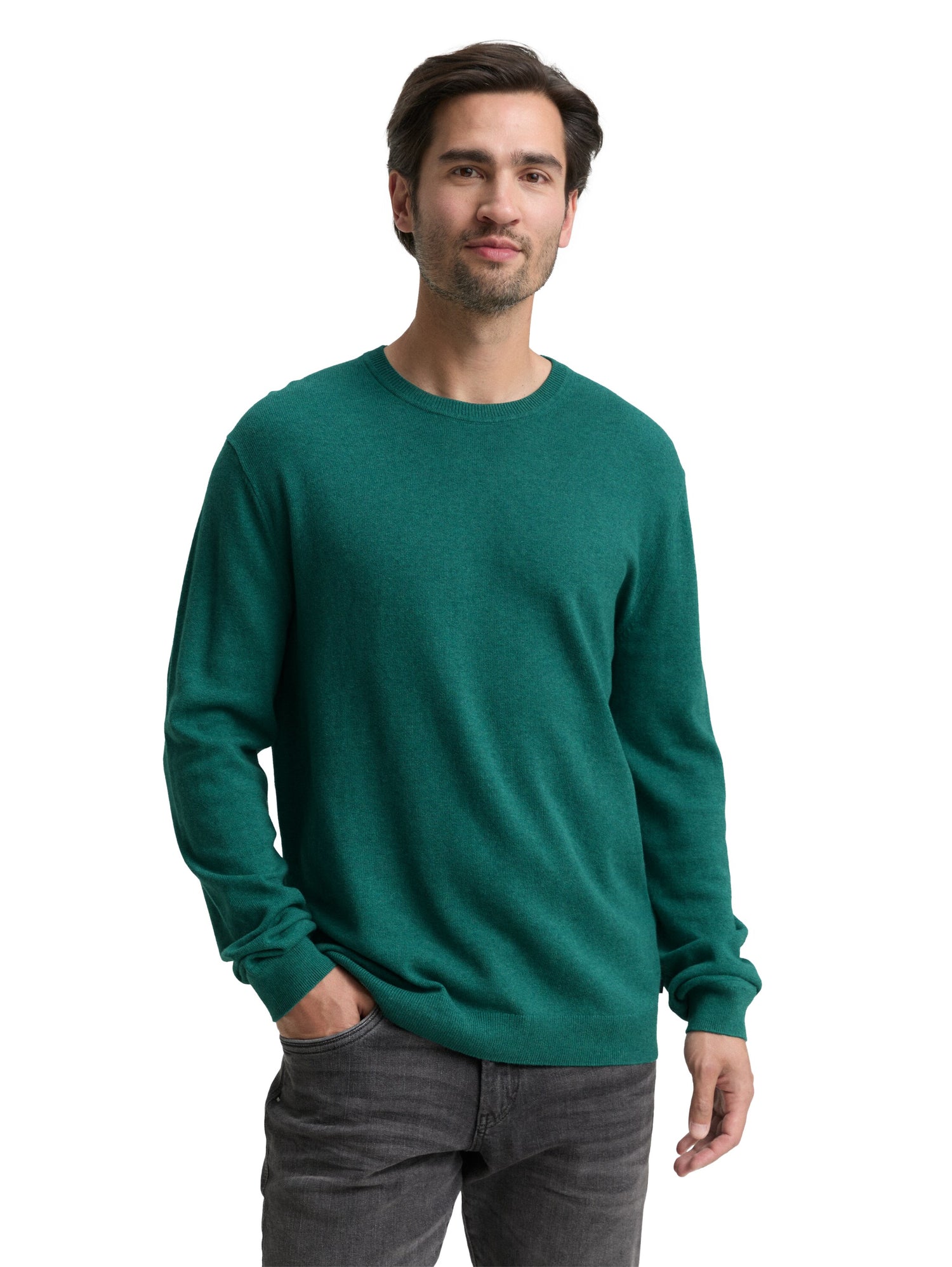 Strickpullover mit Kaschmir-Anteil