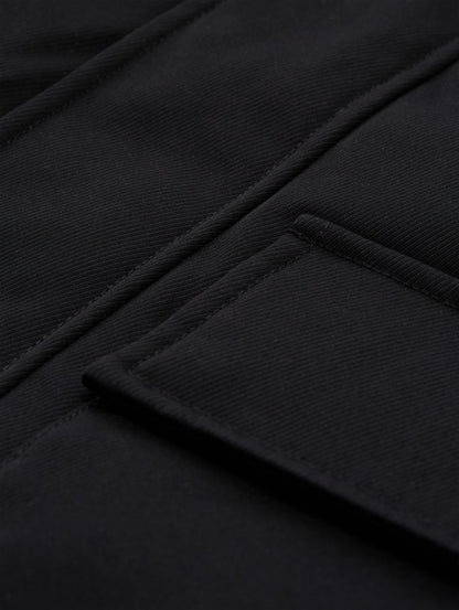 Übergangsjacke mit aufgesetzten Taschen