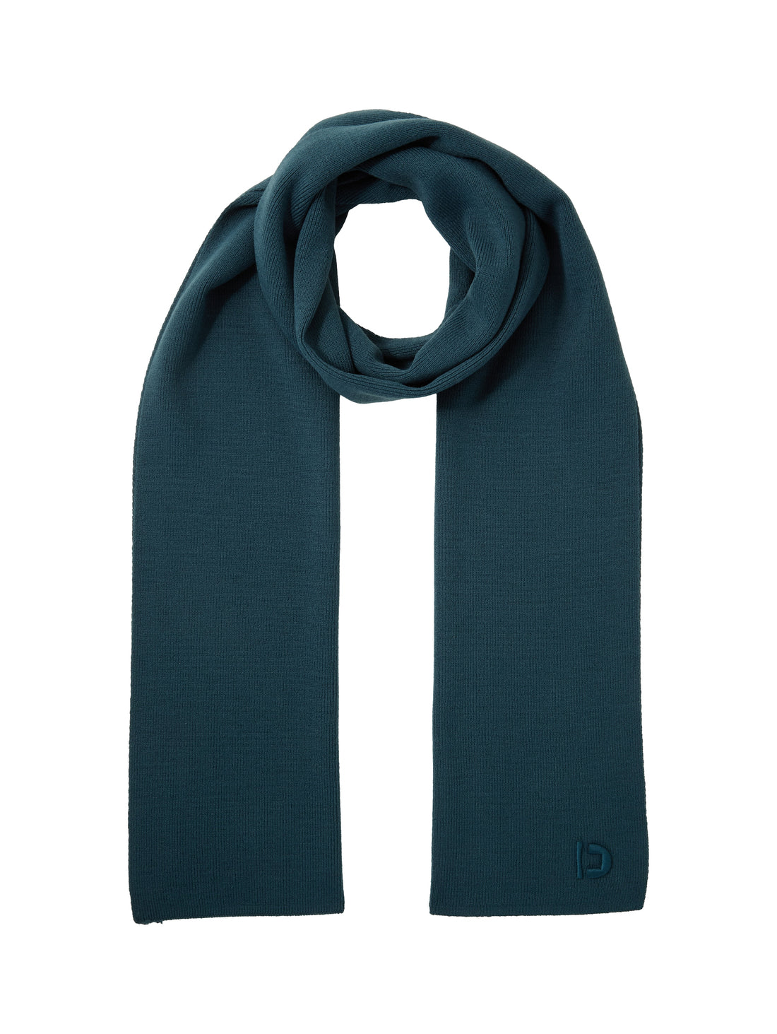 Basic Schal mit Logo-Stickerei