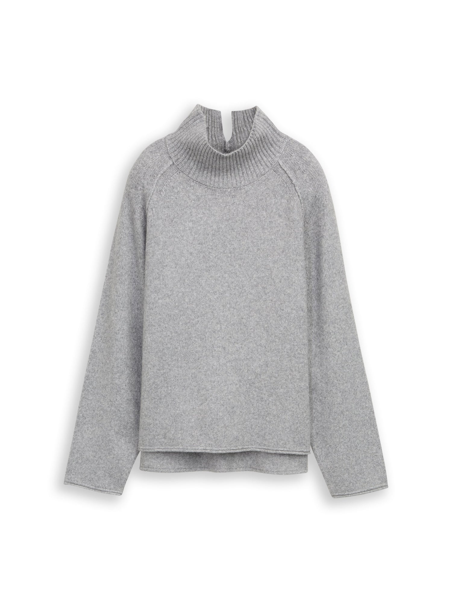 Weicher Damen Pullover Loose Fit mit Stehkragen