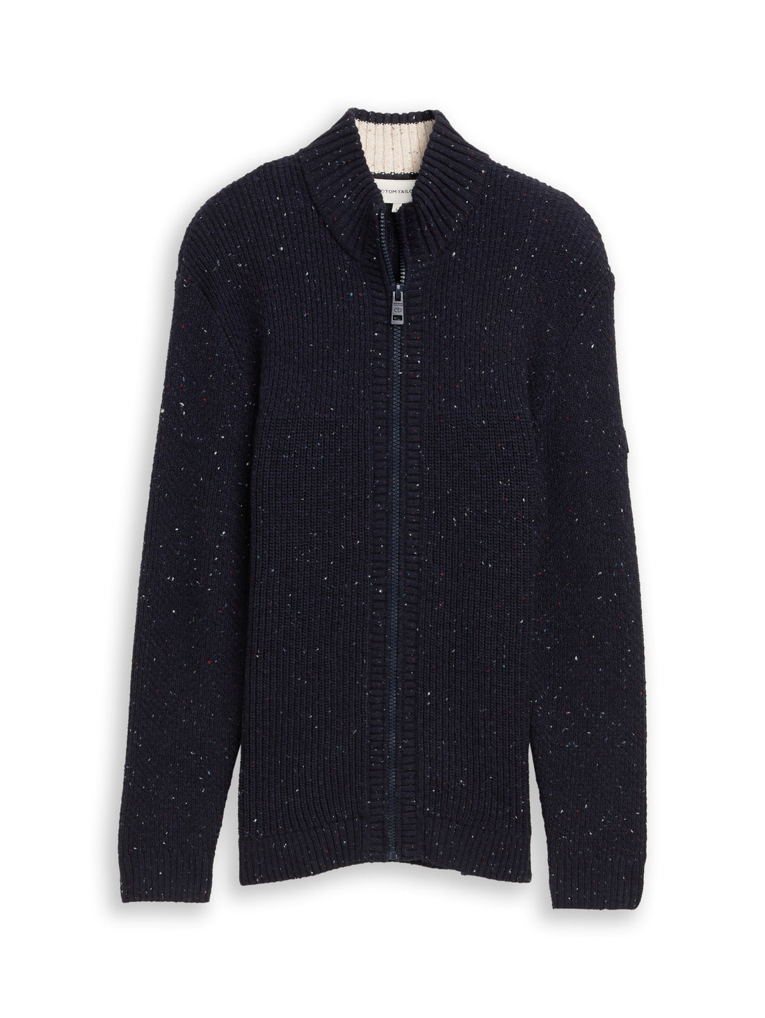 Strickjacke mit Strukturmix