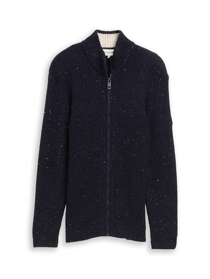 Strickjacke mit Strukturmix