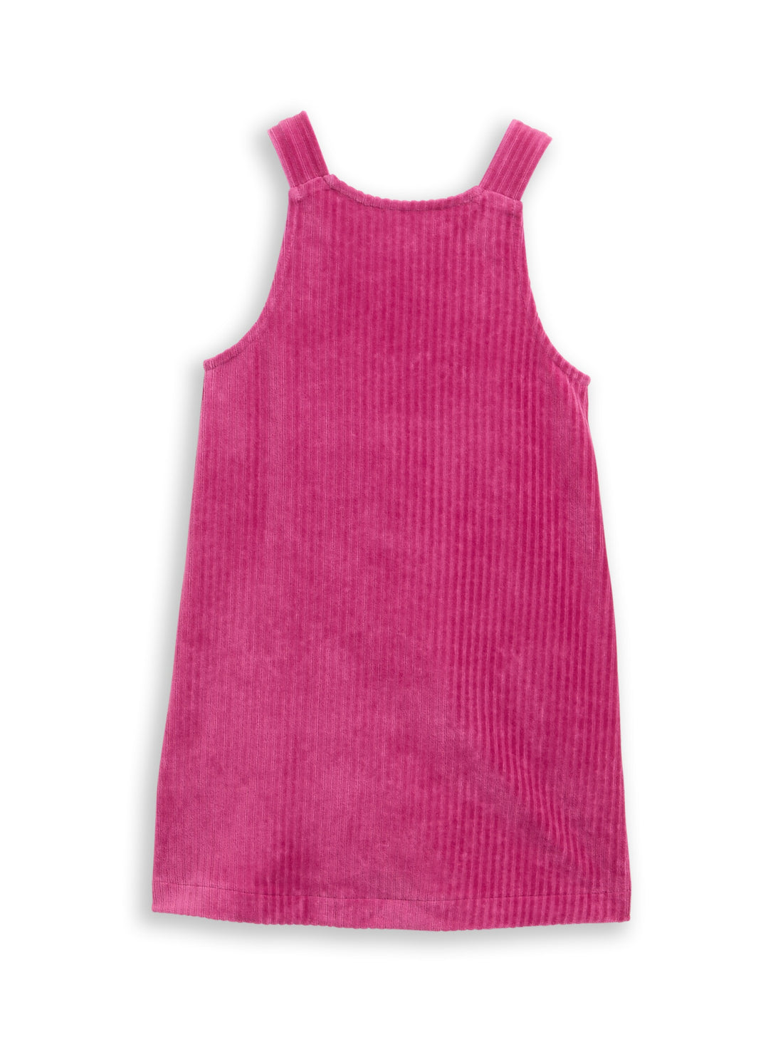 Mini-Kleid aus Cord mit Herztaschen