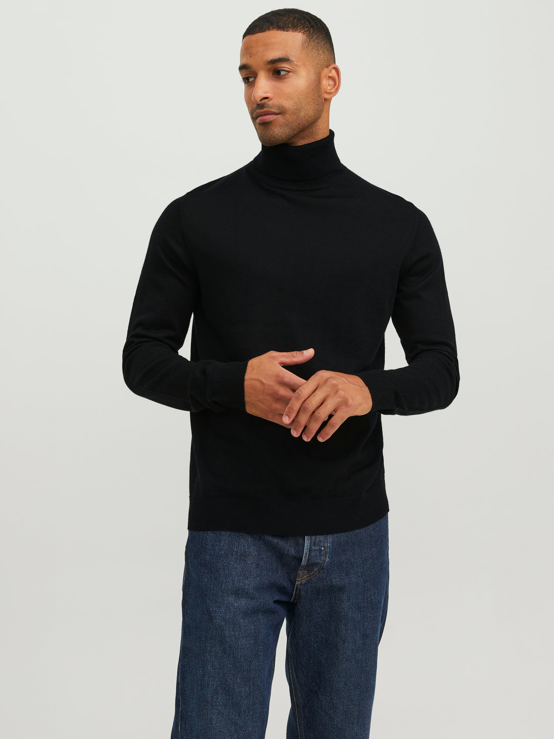 JPRBLAMERINO KNIT ROLL NECK