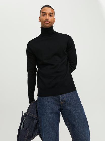 JPRBLAMERINO KNIT ROLL NECK