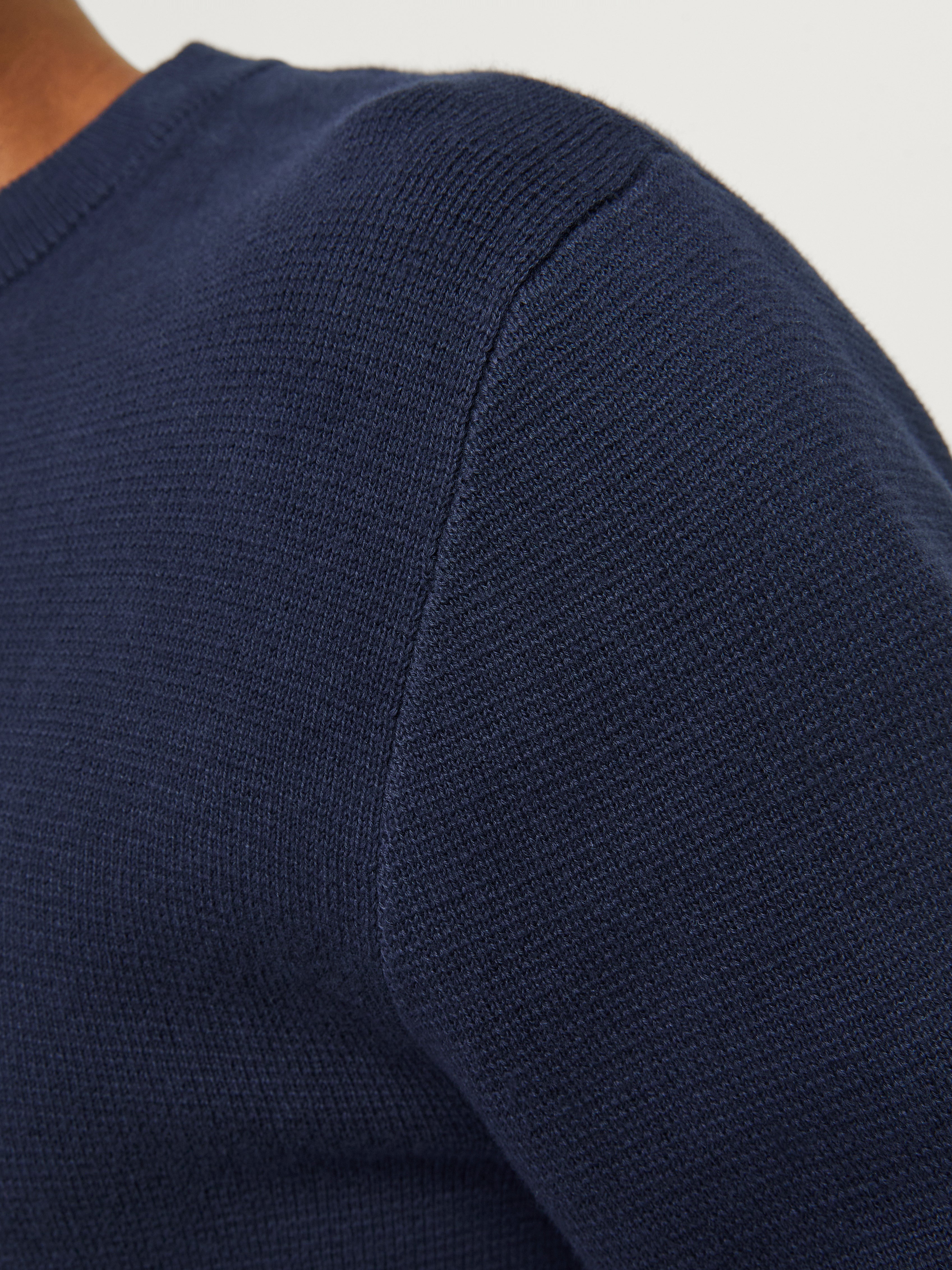JPRBLAMERINO KNIT CREW NECK LN