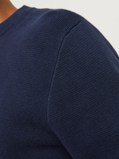 JPRBLAMERINO KNIT CREW NECK LN