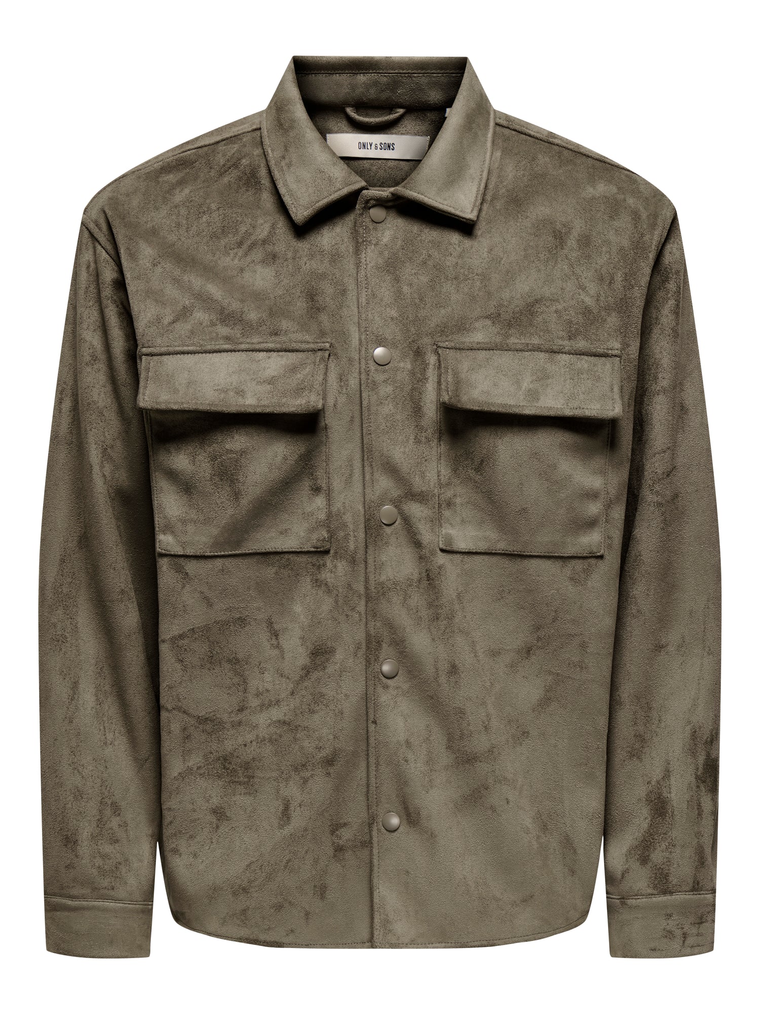 ONSRAVI FAKE SUEDE SHACKET OTW