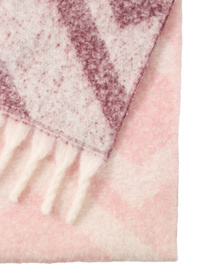 Tom Tailor Gemusterter Schal Damen Fransen