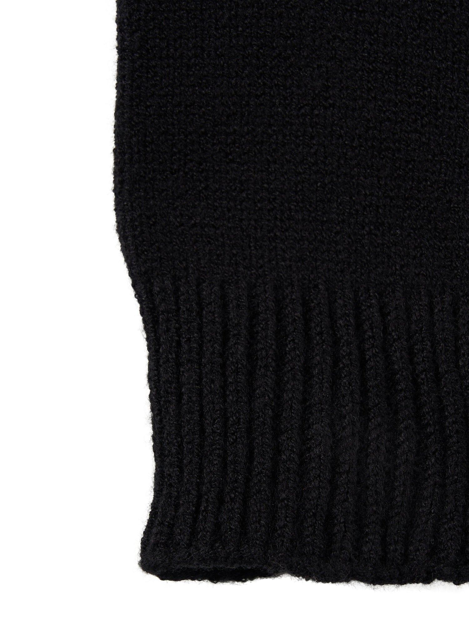 Handschuhe aus Rippstrick
