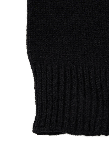 Handschuhe aus Rippstrick