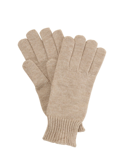 Handschuhe aus Rippstrick