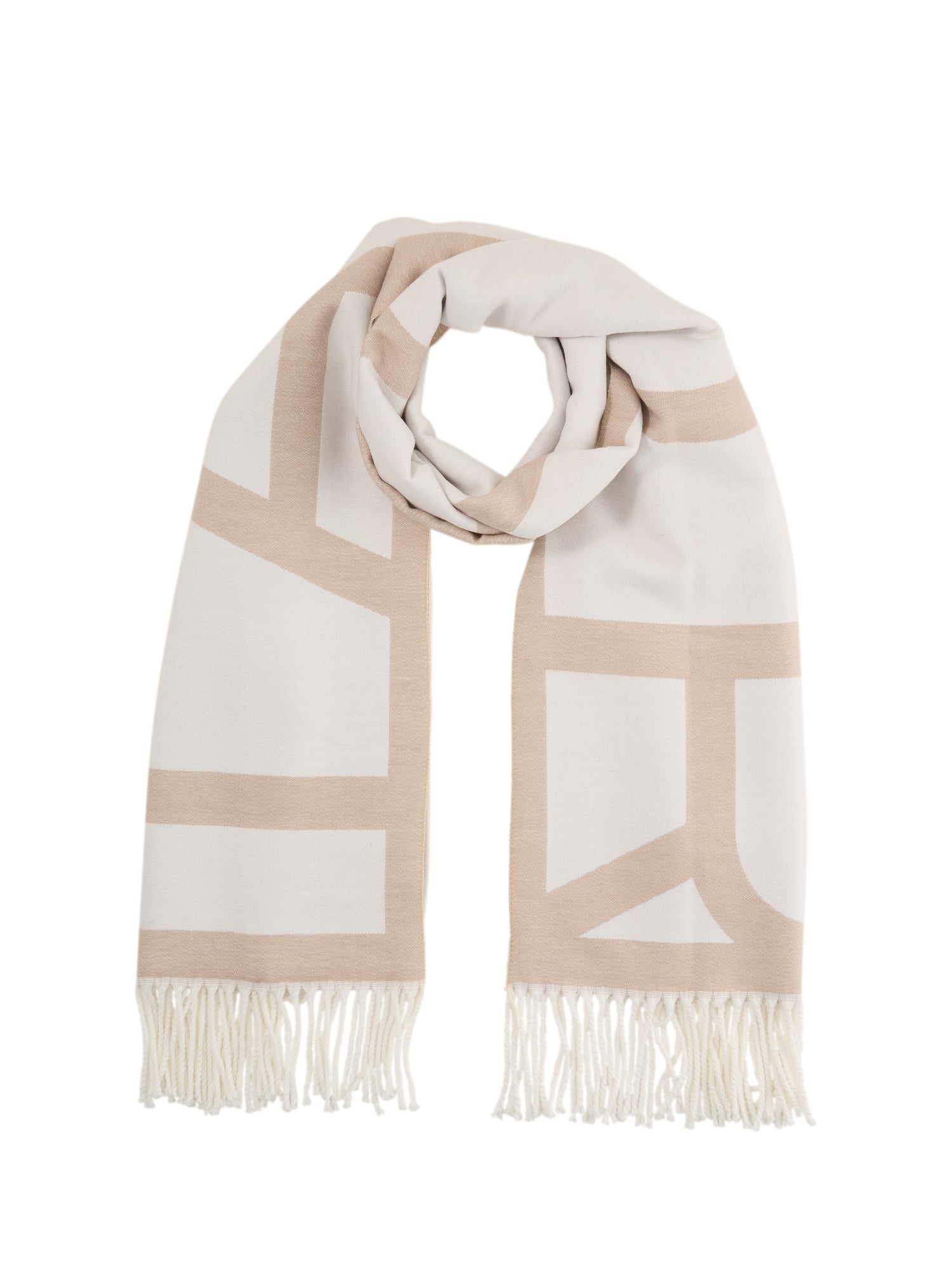 Tom Tailor Denim Female Schal Twill Statement-Logodetail