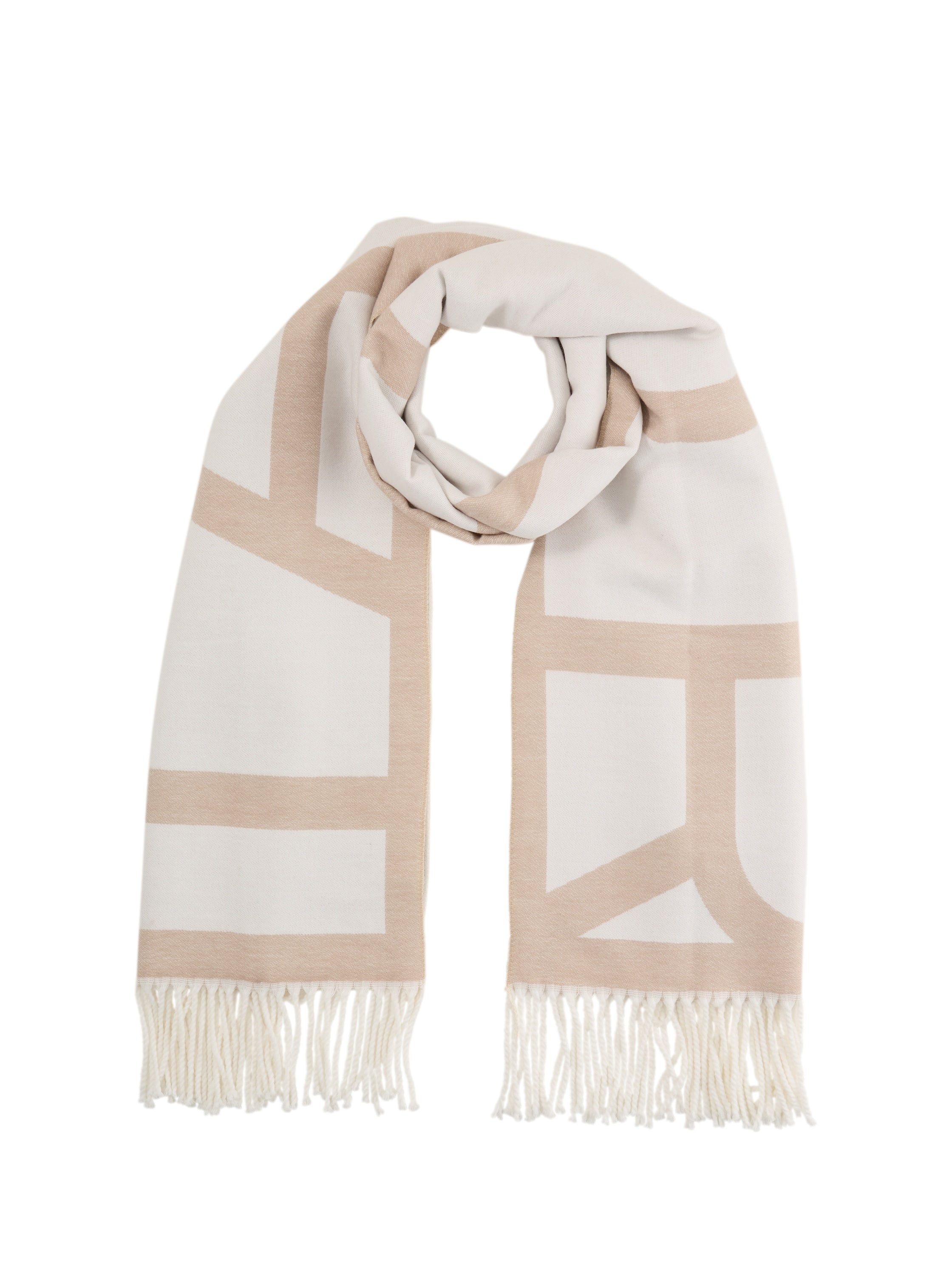 Tom Tailor Denim Female Schal Twill Statement-Logodetail