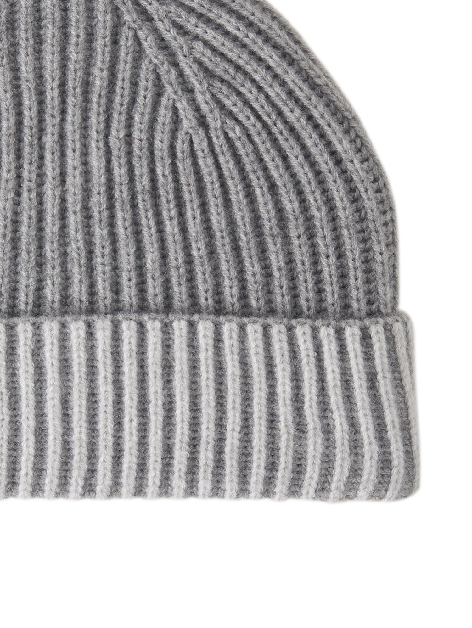 Beanie Mütze mit Umschlag