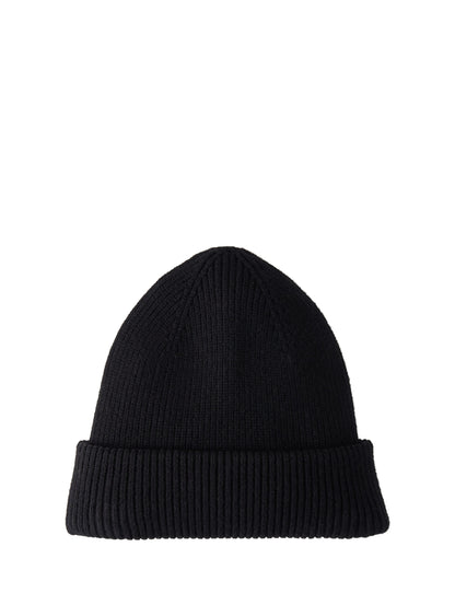 Beanie Mütze aus Rippstrick