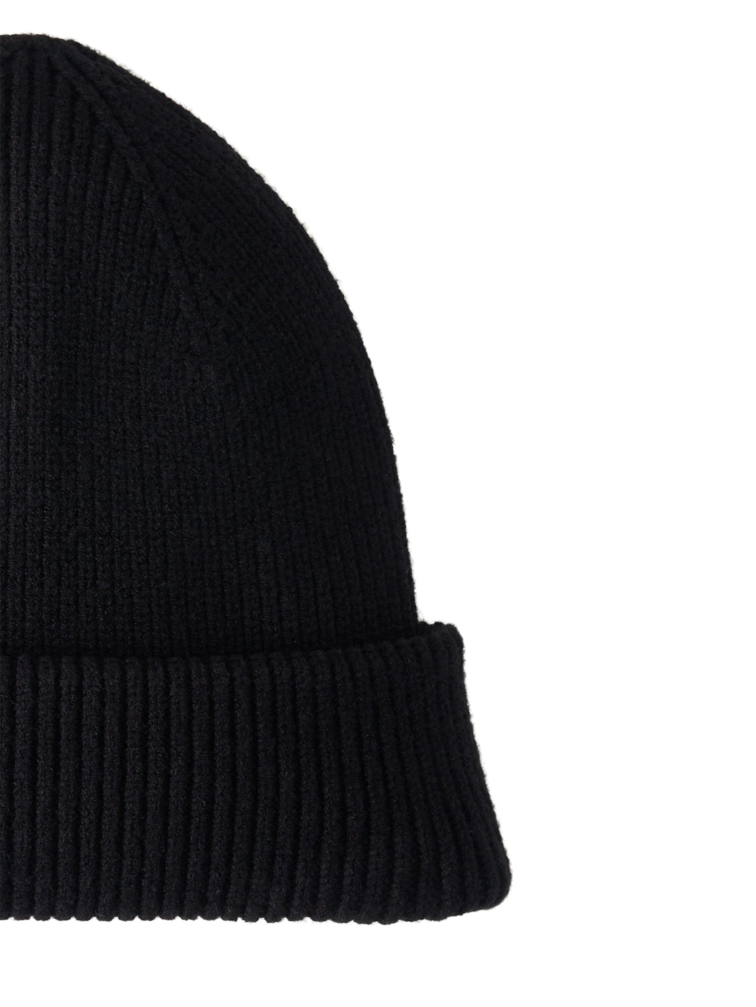 Beanie Mütze aus Rippstrick