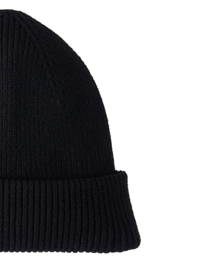 Beanie Mütze aus Rippstrick
