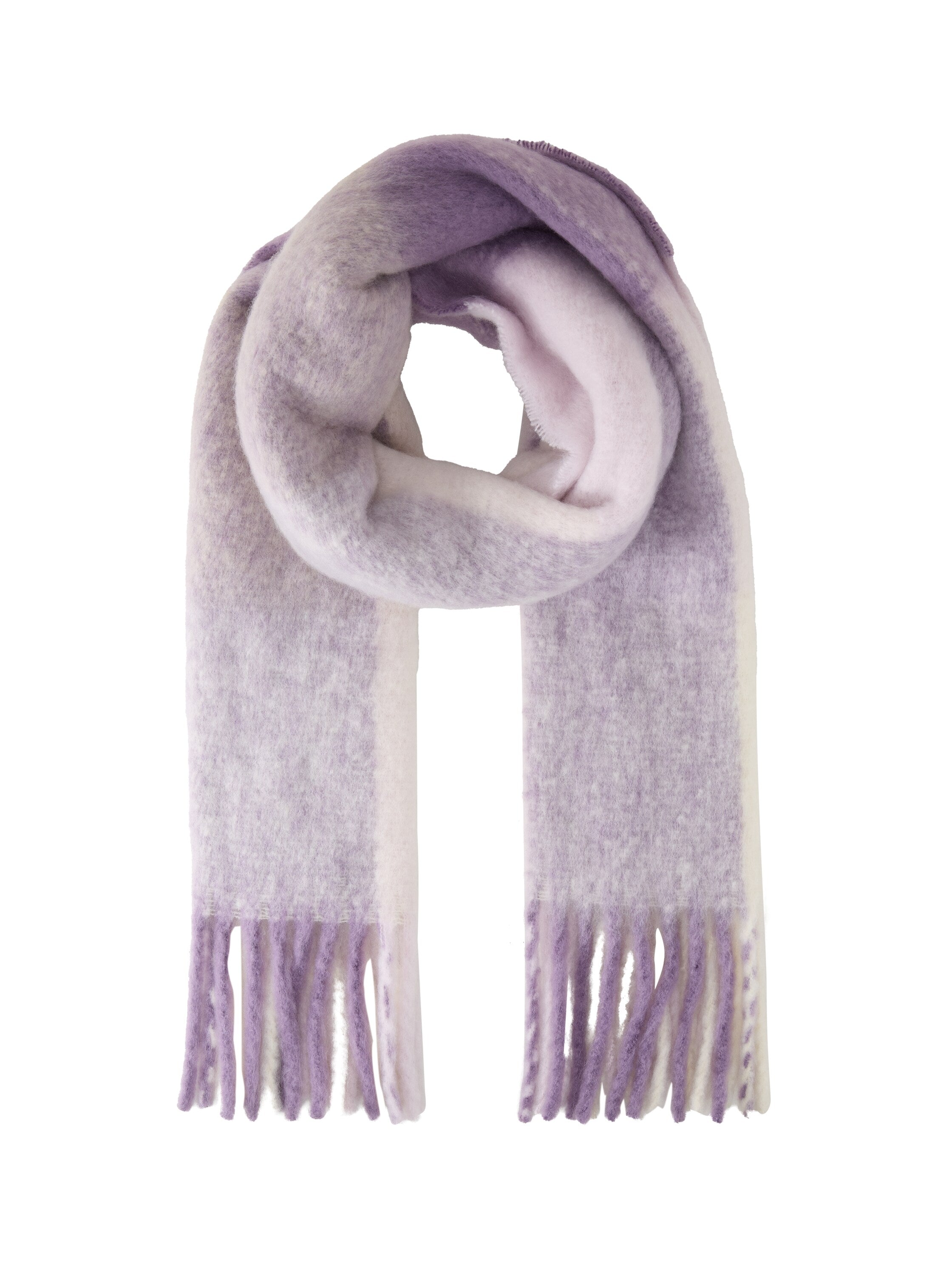 Tom Tailor Denim Female Winterschal mit Fransen